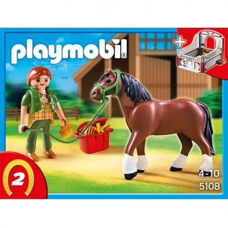 cheval en playmobil
