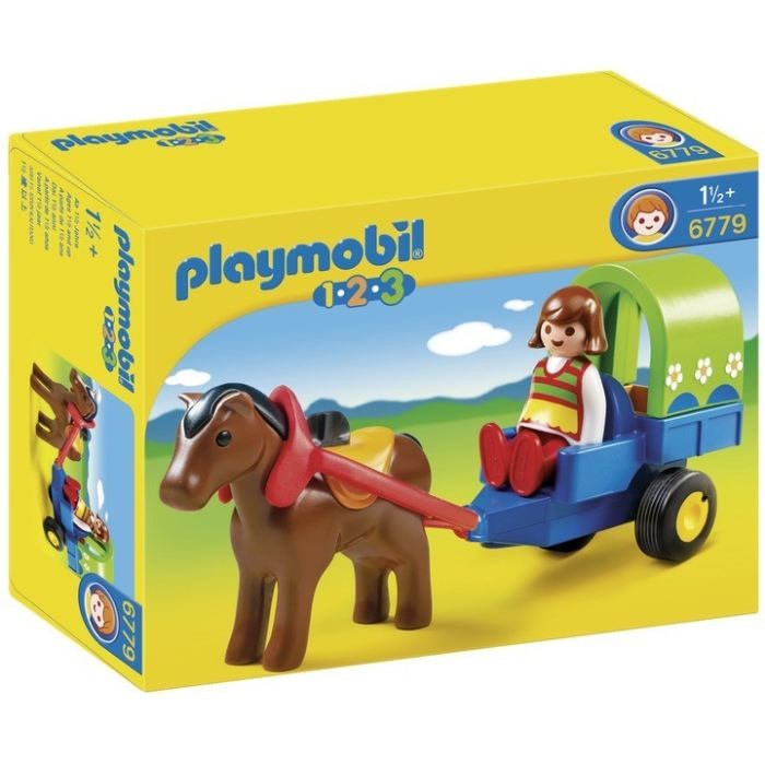 ② Famille de chevaux Playmobil p — Jouets